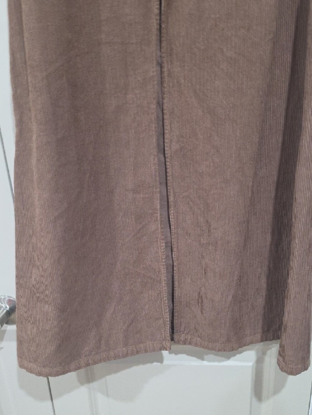 Free People Come As You As Corduroy Maxi Skirt GUC Size 2 - Picture 10 of 13